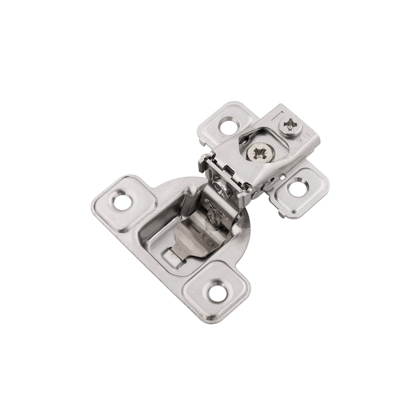 Hickory Hardware Hinge Concealed 3/4 Inch Overlay Face Frame Self-Close Polished Nickel Finish, 2PK HH075218-14 - main